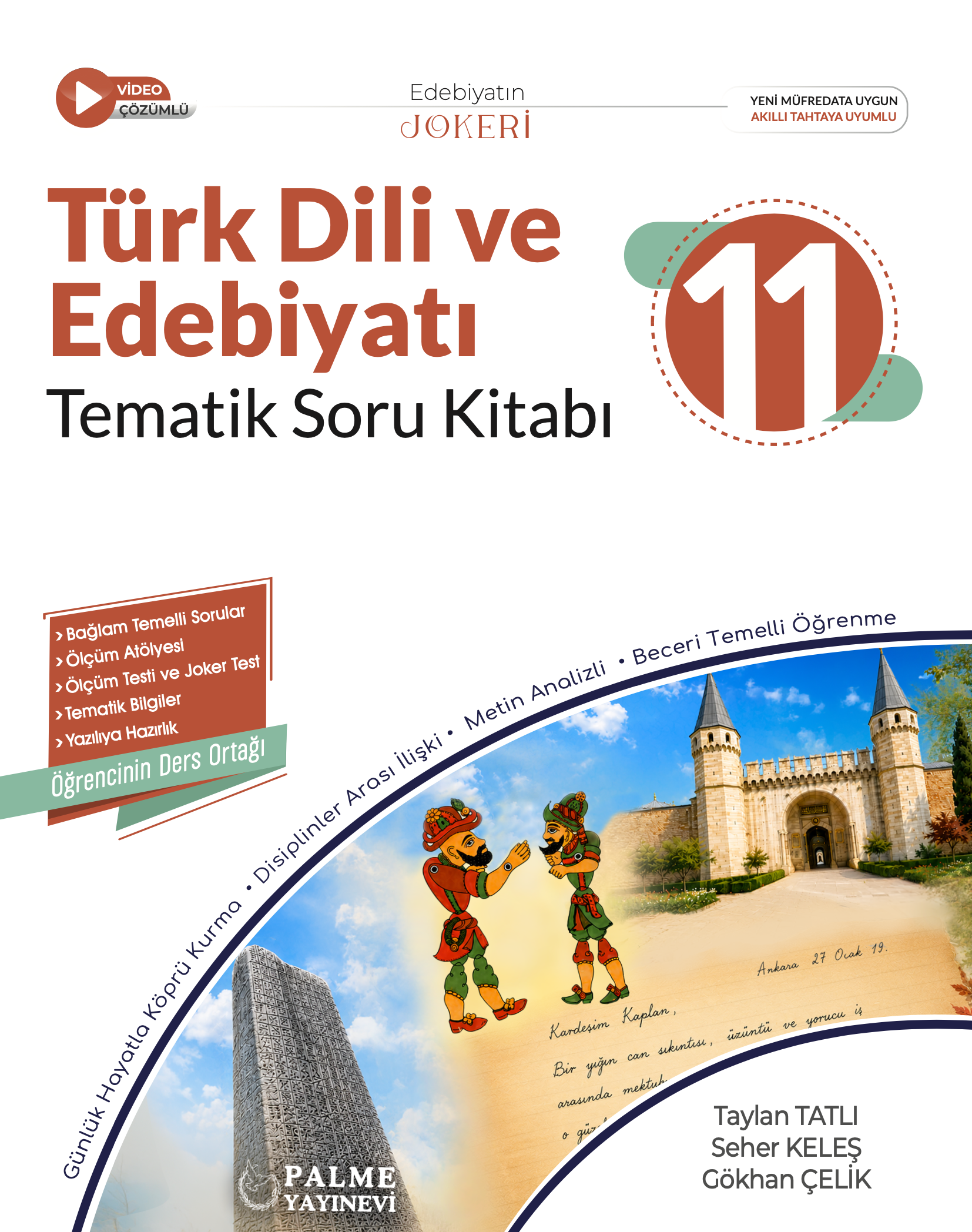 11. Sınıf Joker Türk Dili ve Edebiyatı Tematik Soru Kitabı kapak görseli